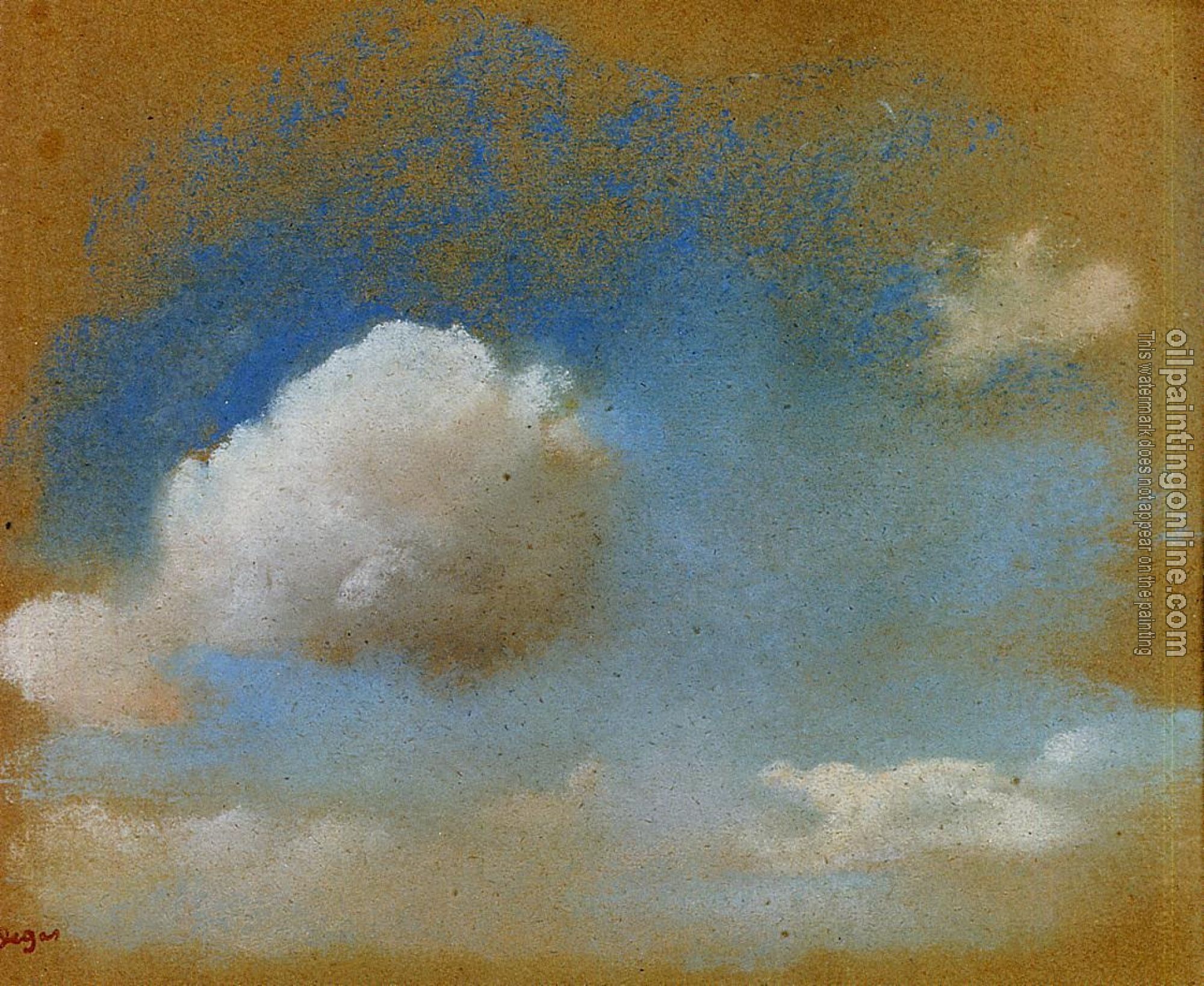 Degas, Edgar - Sky Study